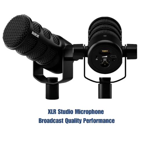 XLR Studio Microphone – Broadcast Quality Performance