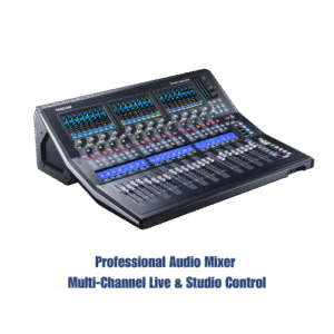 Professional Audio Mixer – Multi-Channel Live & Studio Control