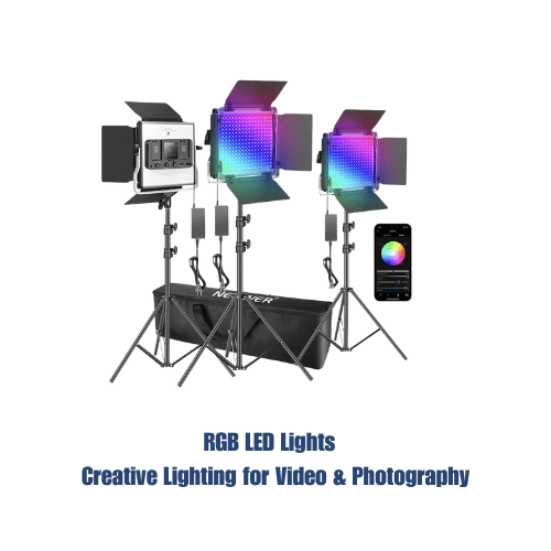 RGB LED Lights – Creative Lighting for Video & Photography